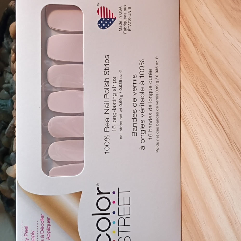 *Retired* Color Street Blush Pink Nail Strips Lady Lilac